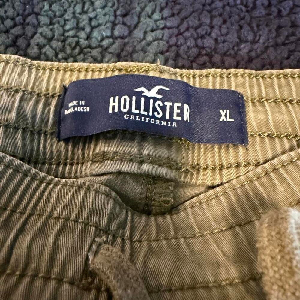 Hollister co olive green joggers